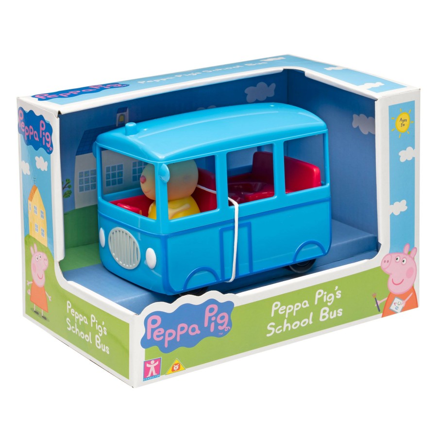 Girls Toys * | Deals Peppa Pig Peppa Pig'S School Bus