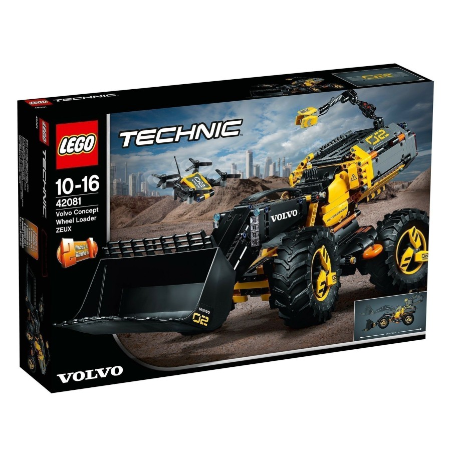 Boys Toys * | Outlet Lego Toys Lego Technic 42081 Volvo Concept Wheel Loader Zeux