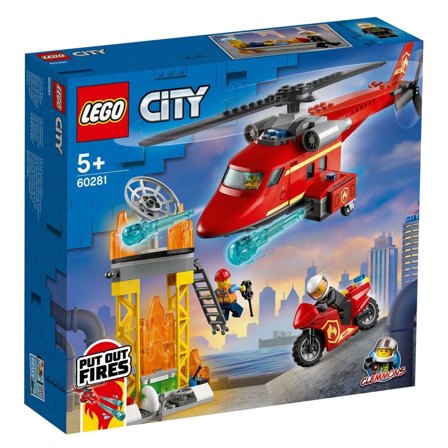 Boys Toys * | Deals Lego Toys Lego City 60281 Fire Rescue Helicopter