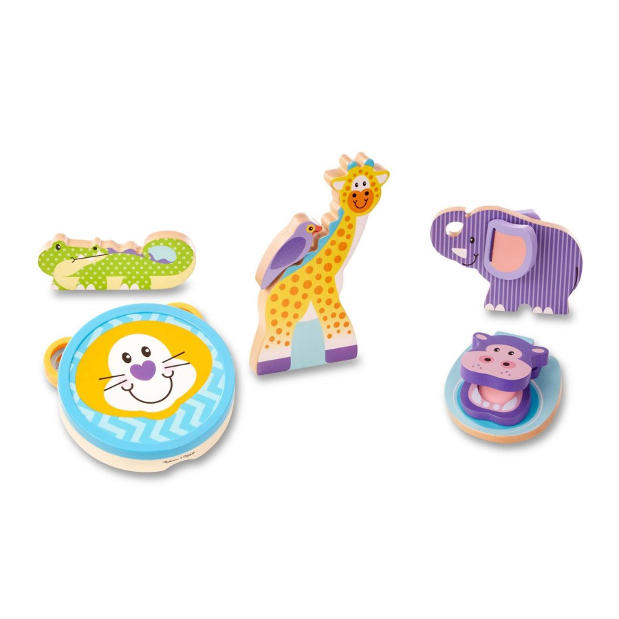 Boys Toys * | Discount Melissa And Doug Toys Melissa & Doug First Play Safari Musical Instruments