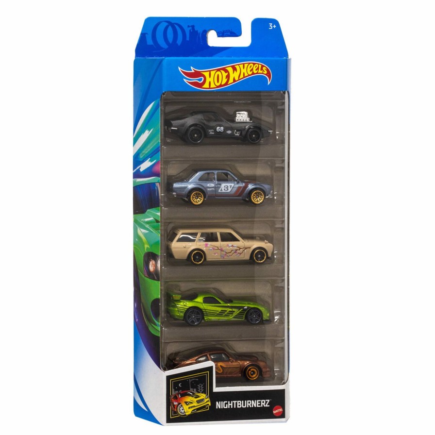 Boys Toys * | Flash Sale Hot Wheels 5 Car Gift Pack Nightburners