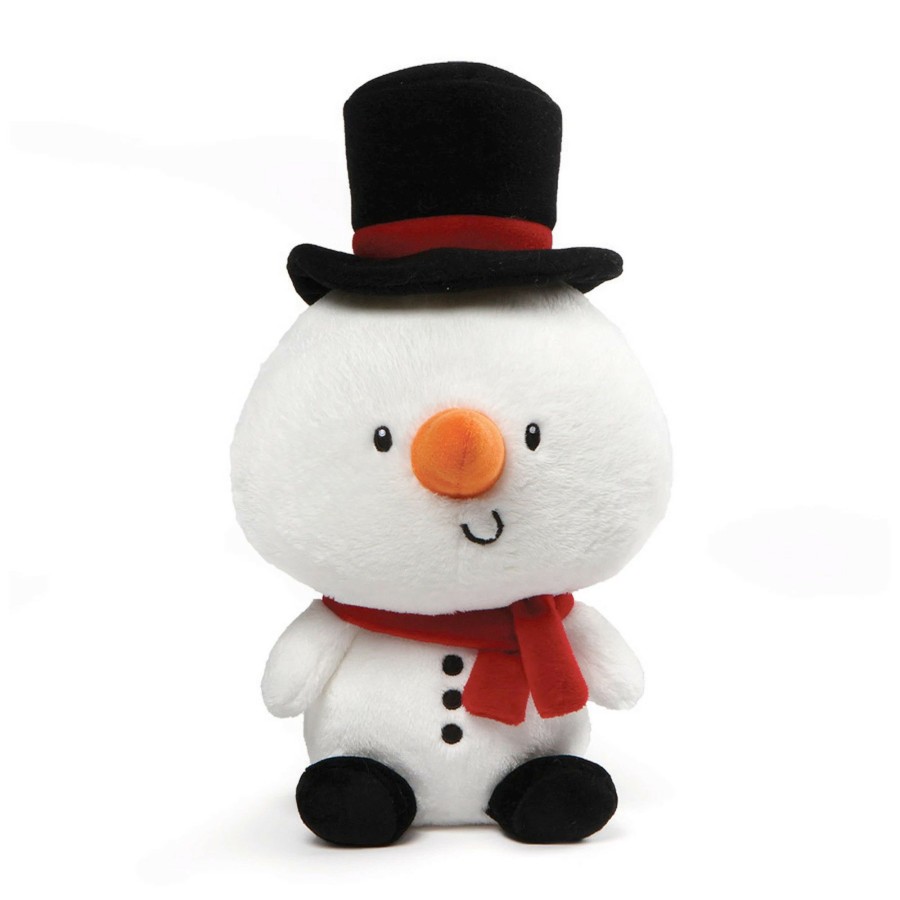 Soft Toys * | Best Reviews Of Gund Chilly Snowman 18Cm Plush