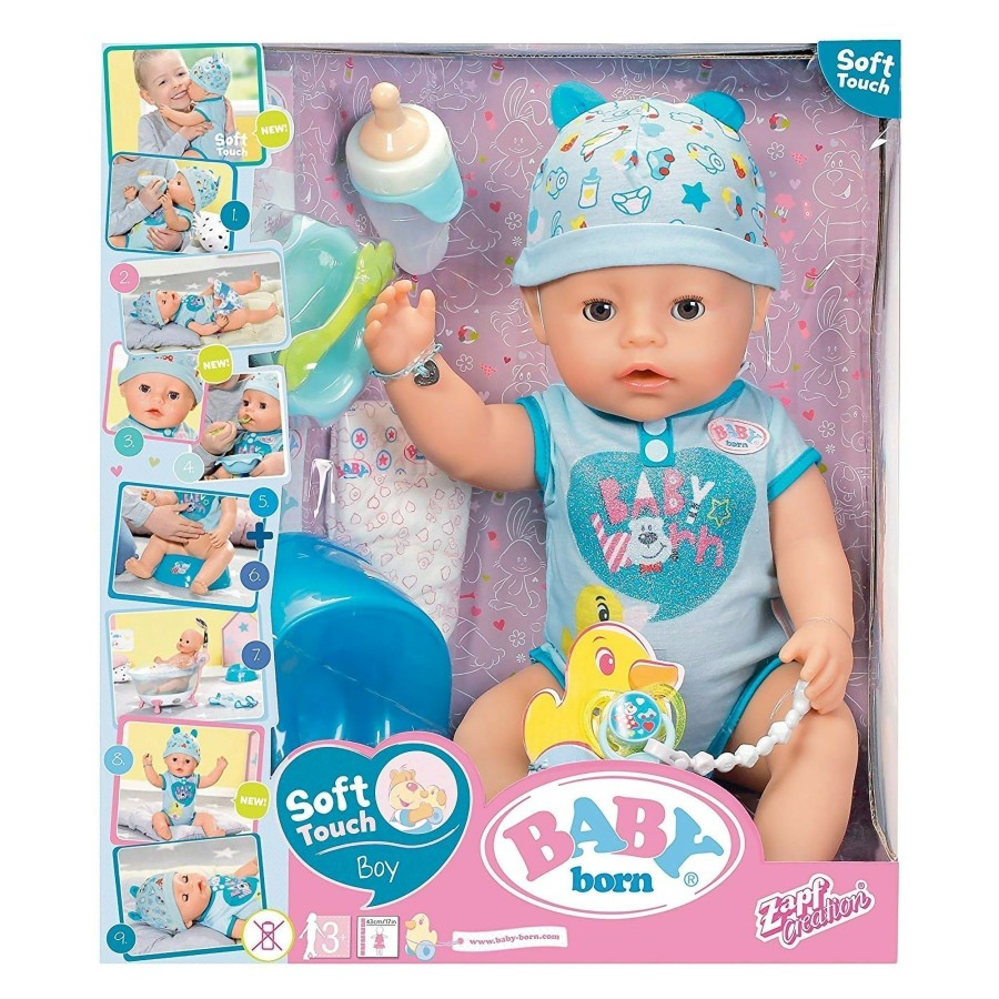 Girls Toys * | Coupon Baby Born Soft Touch Boy Doll