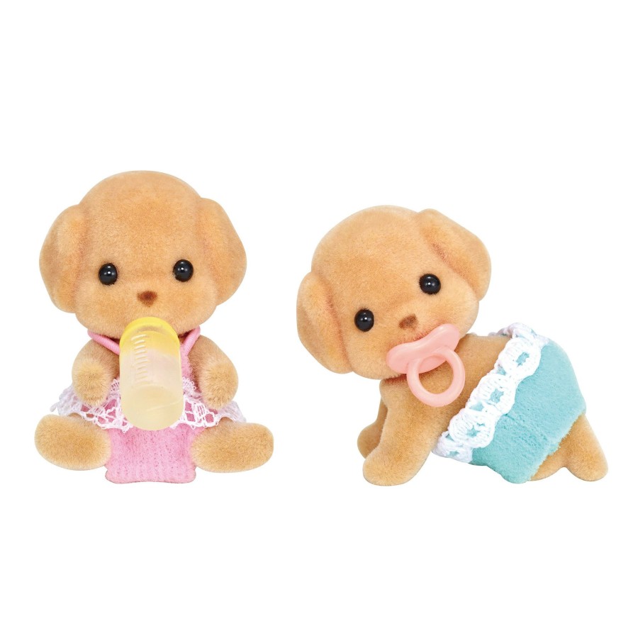 Girls Toys * | Wholesale Sylvanian Families Toys Sylvanian Families Toy Poodle Twins Sf5261