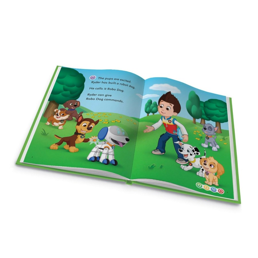 Family Games * | New Leapfrog Leapreader Interactive Book Paw Patrol Advanced Phonics