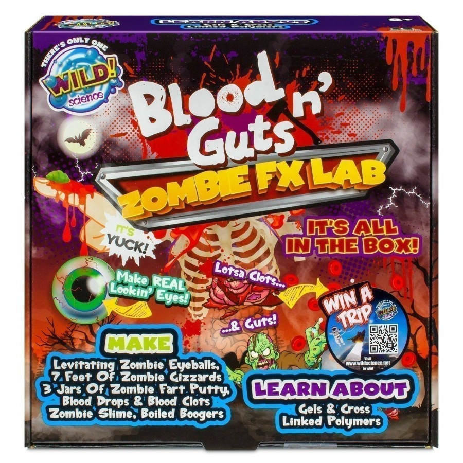 Girls Toys * | Cheapest Tree Toys Wild Science Blood N' Guts Zombie Fx Lab