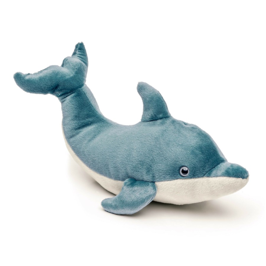 Soft Toys * | Buy Wild Republic Cuddlekins Dolphin Plush 38Cm