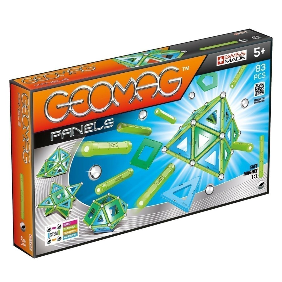 Boys Toys * | Buy Geomag Toys Geomag Panels 83 Piece Set