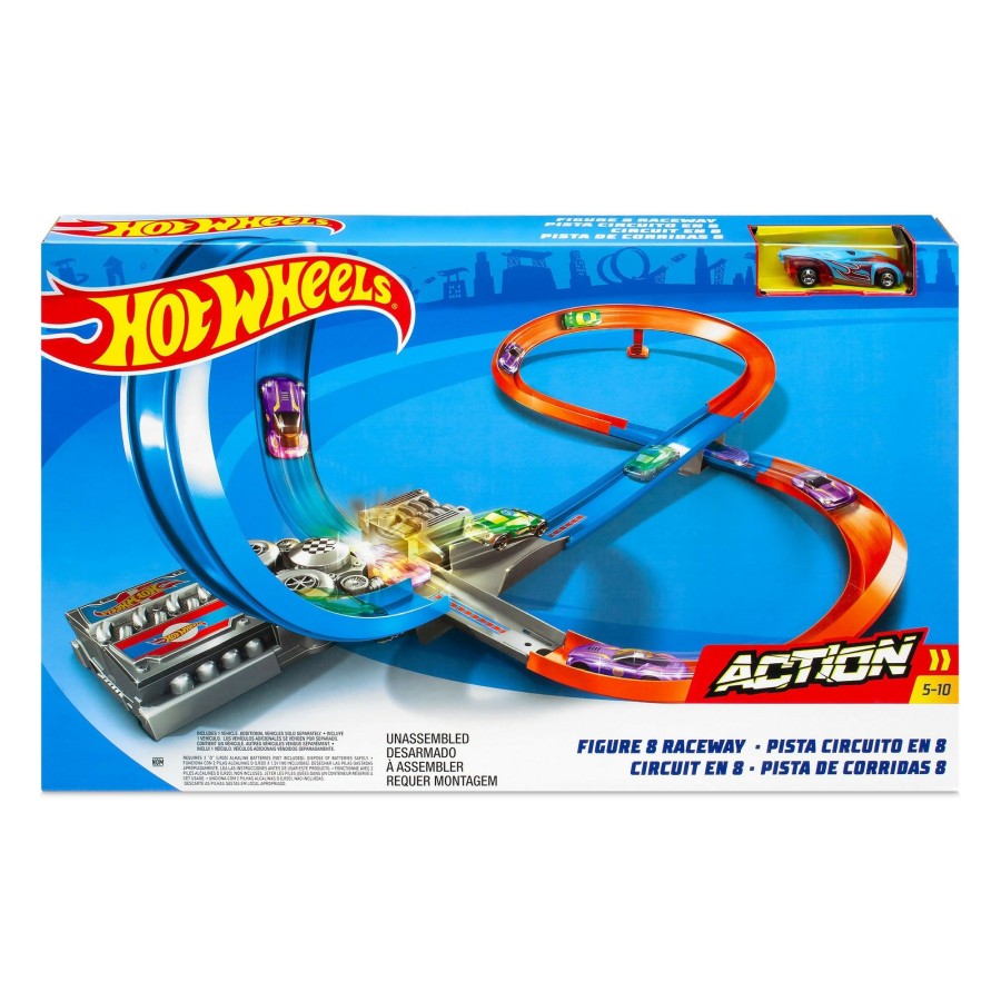 Boys Toys * | Top 10 Hot Wheels Figure 8 Raceway