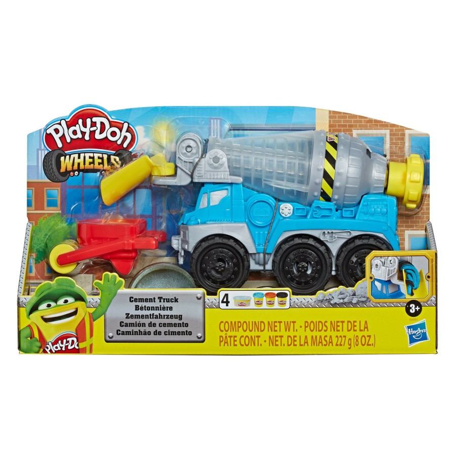 Art & Craft Toys * | Brand New Play-Doh Toys Play-Doh Wheels Cement Truck