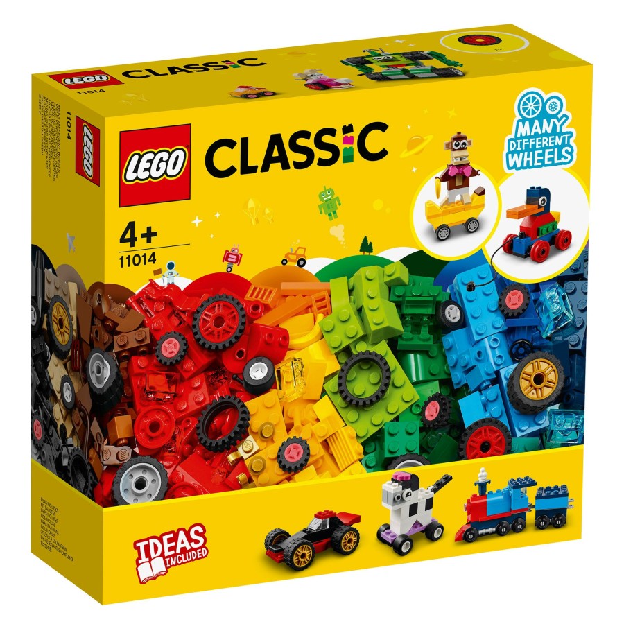 Boys Toys * | Outlet Lego Toys Lego Classic 11014 Bricks And Wheels