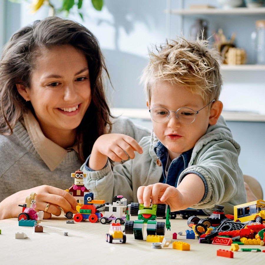 Boys Toys * | Outlet Lego Toys Lego Classic 11014 Bricks And Wheels