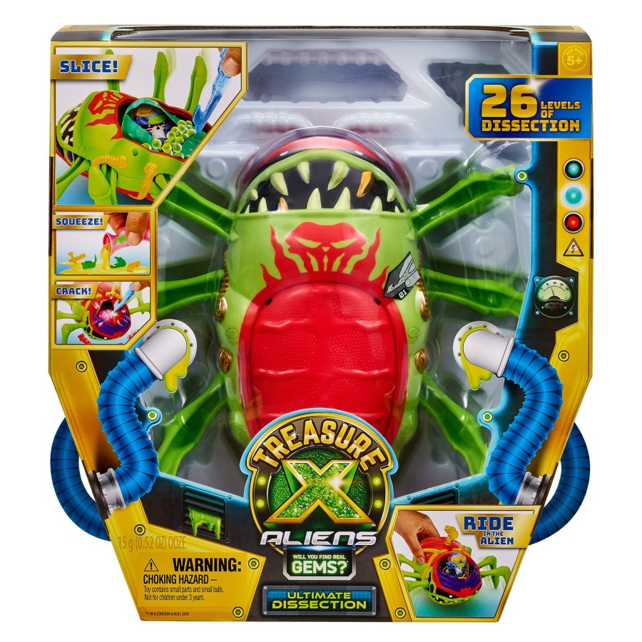 Novelties * | Deals Moose Toys Treasure X Aliens Ultimate Dissection