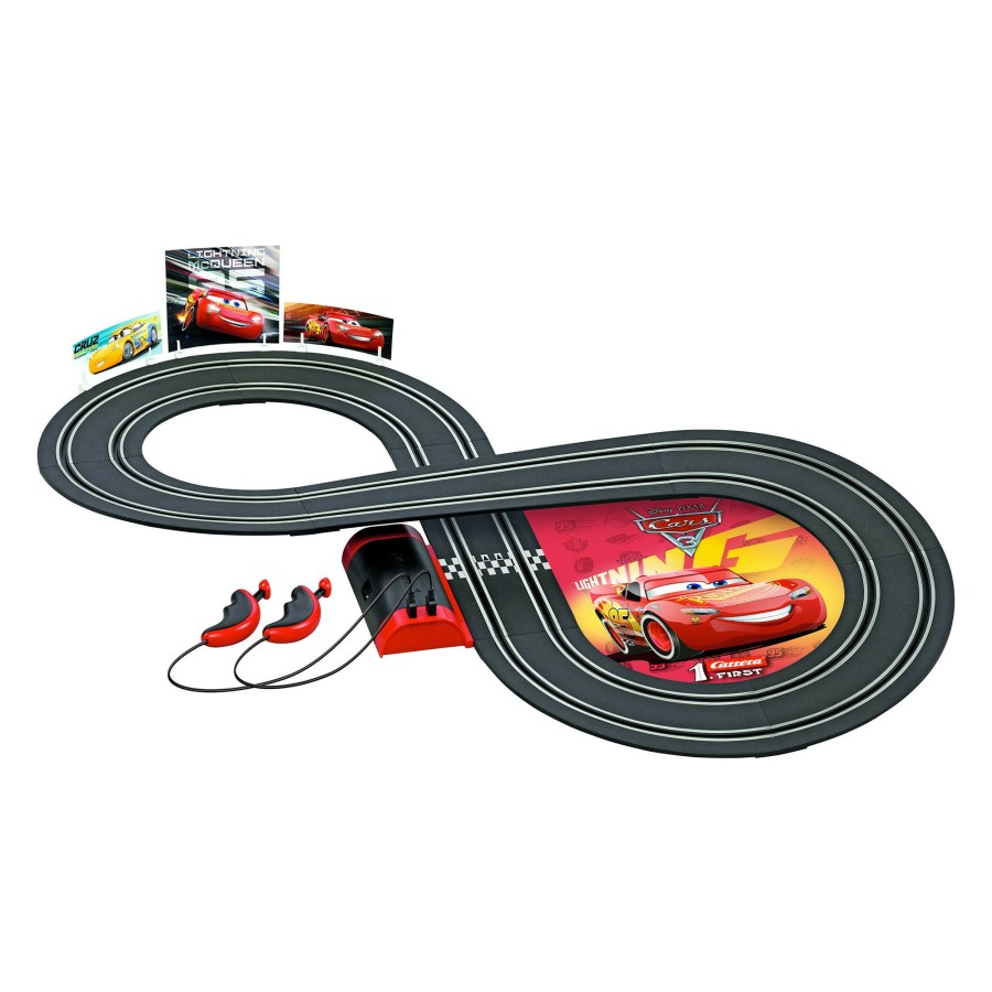 Boys Toys * | Best Deal Carrera Toys Carrera My First Battery Operated Disney Cars Slot Car Set