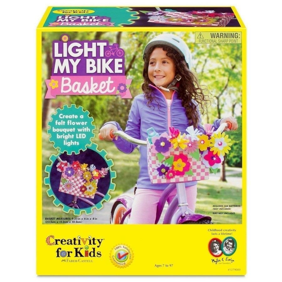 Art & Craft Toys * | Outlet Creativity For Kids Light My Bike Basket