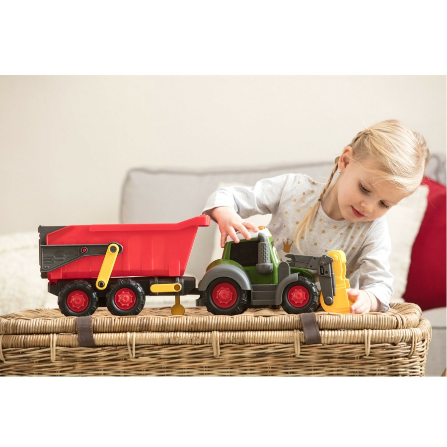 Boys Toys * | Best Deal Dickie Toys Happy Farm Trailer